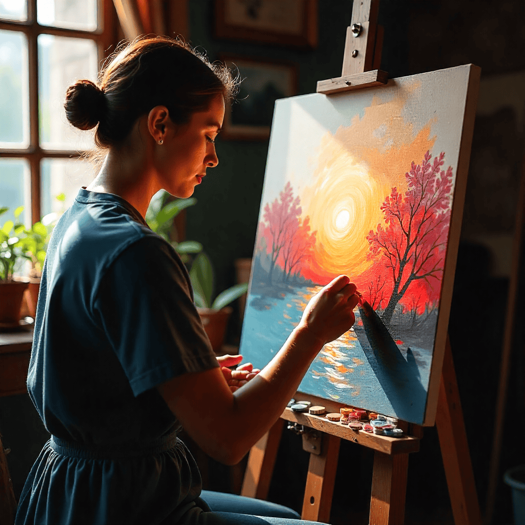 Originalart student painting